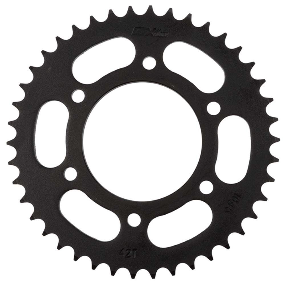 Kit de arrastre negro SZR 428Hx132/42T/14T GX Motor
