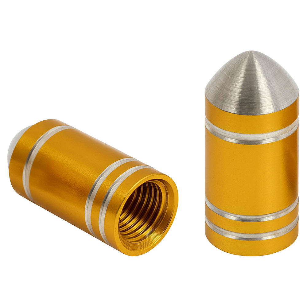 Tapa para válvula americana Dorado tipo bala 1A-10