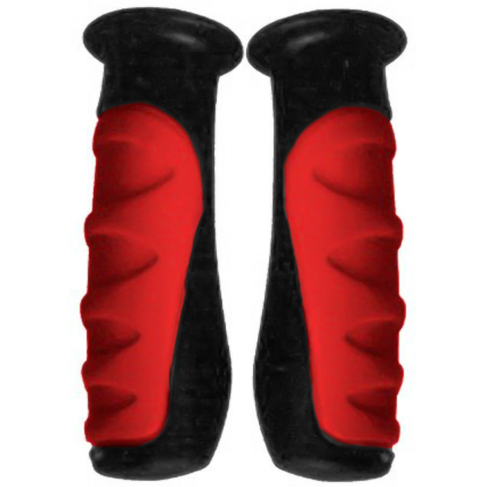 Grips de lujo negro rojo 124MM Everestt