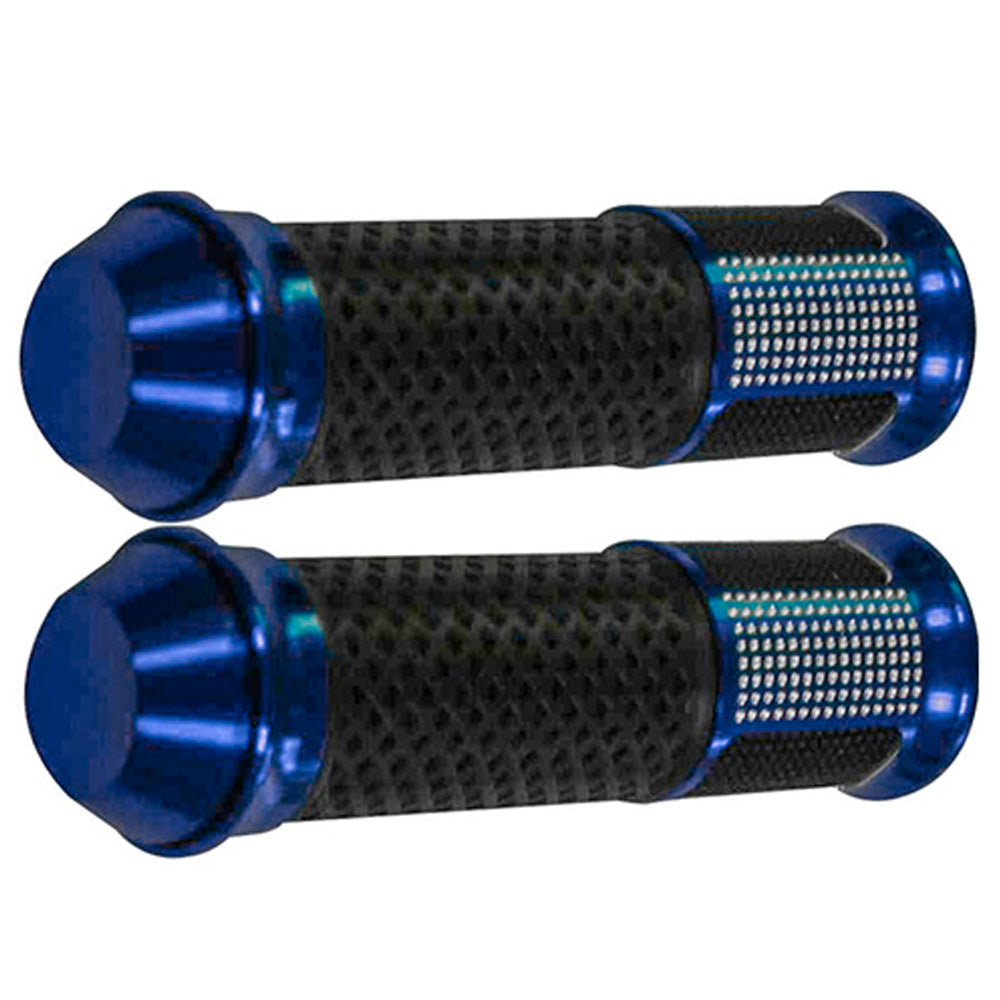 Grips de lujo azul GX Motor