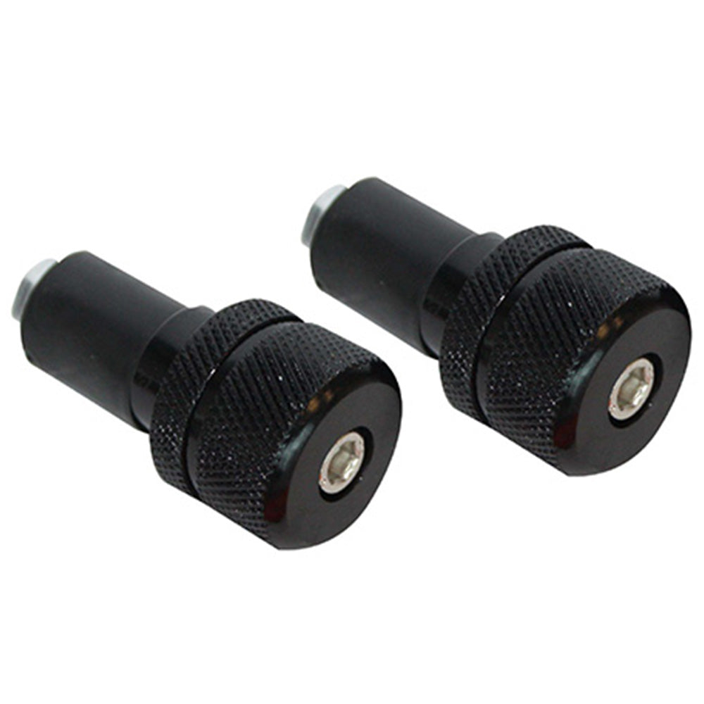 Topes para manubrio en aluminio negro GX Motor