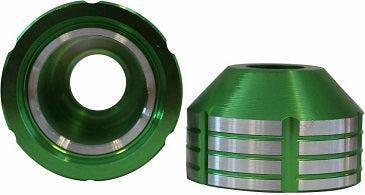 Slider cubre ejes verde en aluminio JW1687 GX Motor