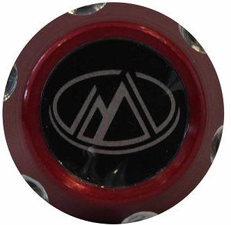 Slider cubre ejes rojo en aluminio JW1665 GX Motor