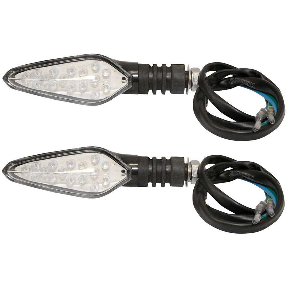 Direccional delantera/trasera transparente RTX LED Everestt