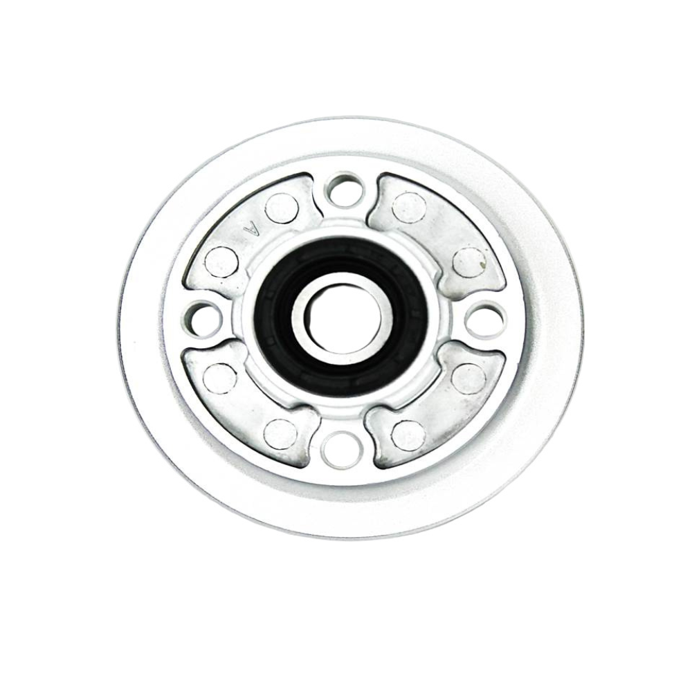 Porta sprocket con retenedor y balinera AX 100 GX Motor