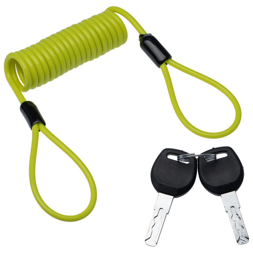 Candado disco con alarma Negro GX Motor