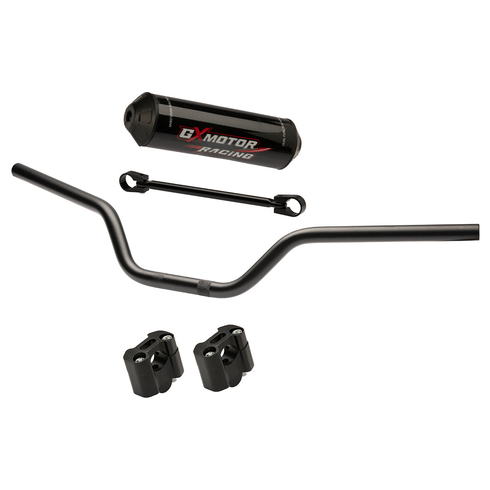 Manubrio con Acutrax Negro AKT NKD 125 GX Motor