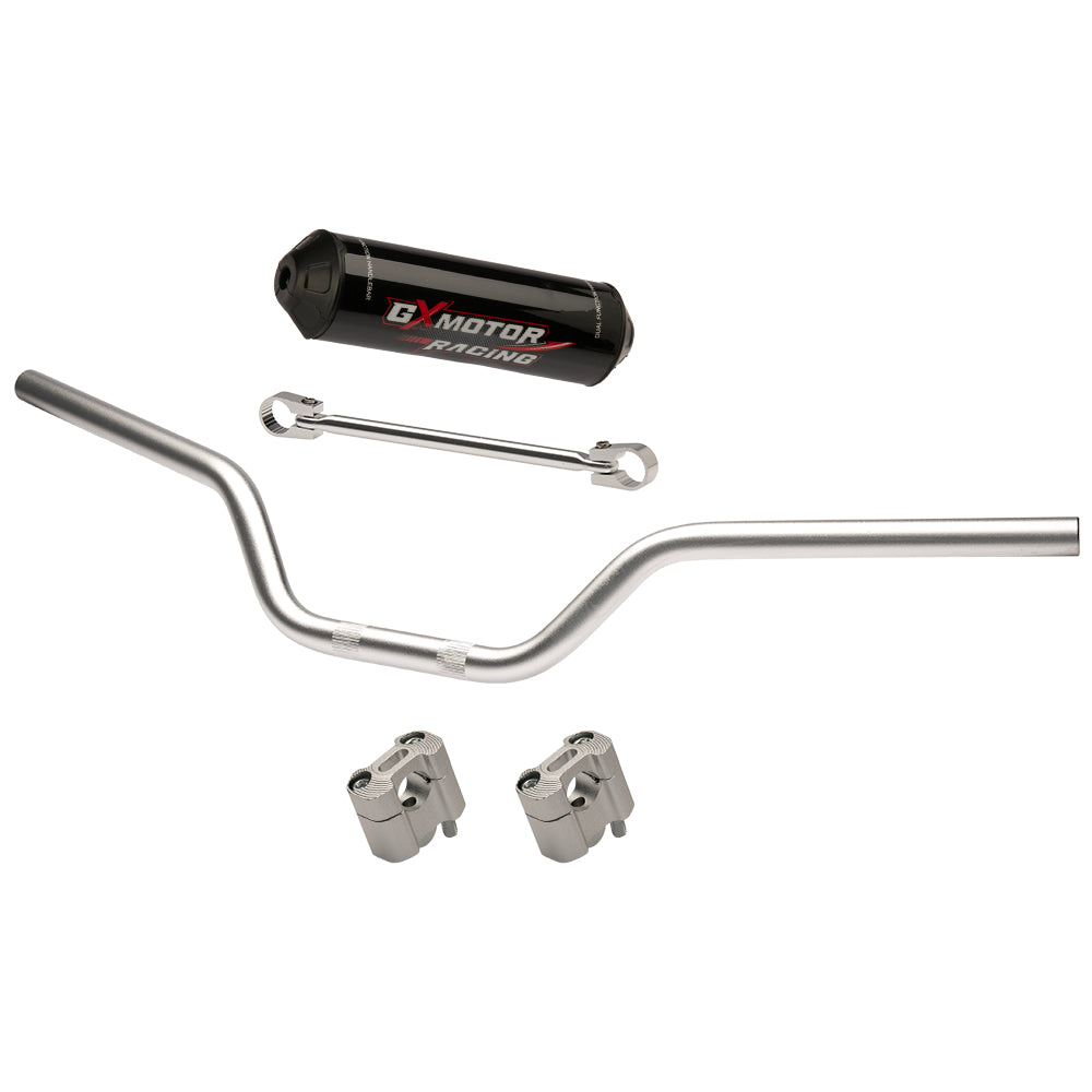 Manubrio con Acutrax Silver AKT NKD 125 GX Motor