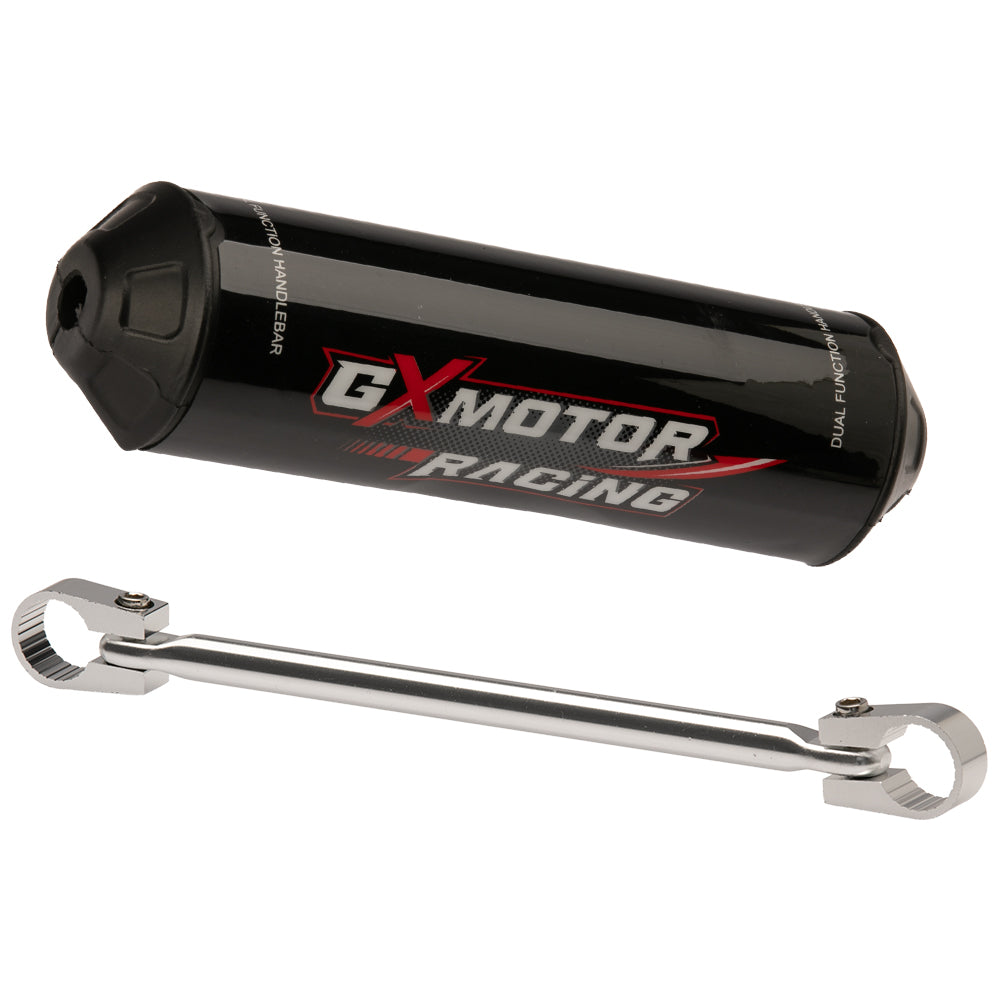 Manubrio con Acutrax Silver AKT NKD 125 GX Motor