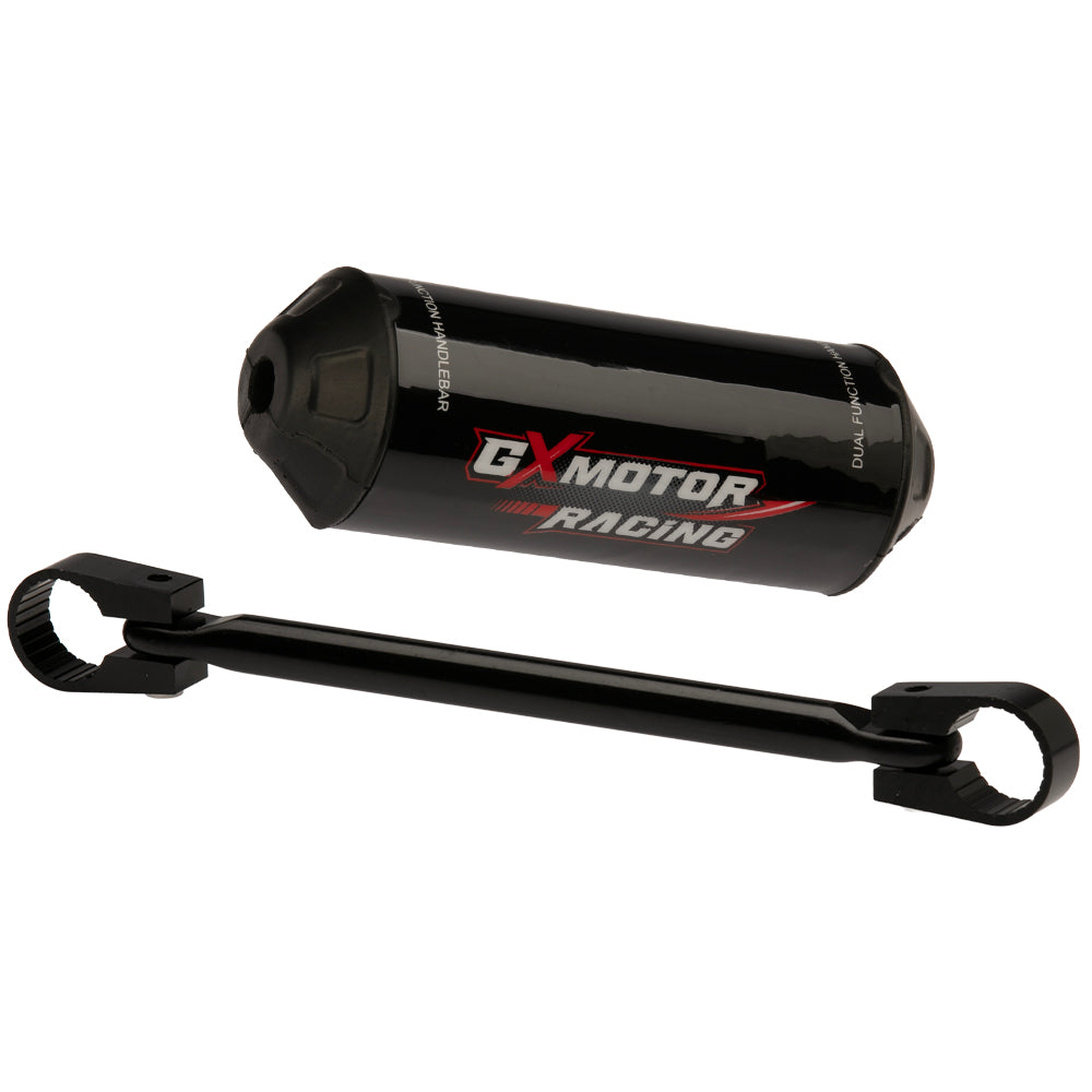 Manubrio con Acutrax Negro Boxer CT 100 GX Motor