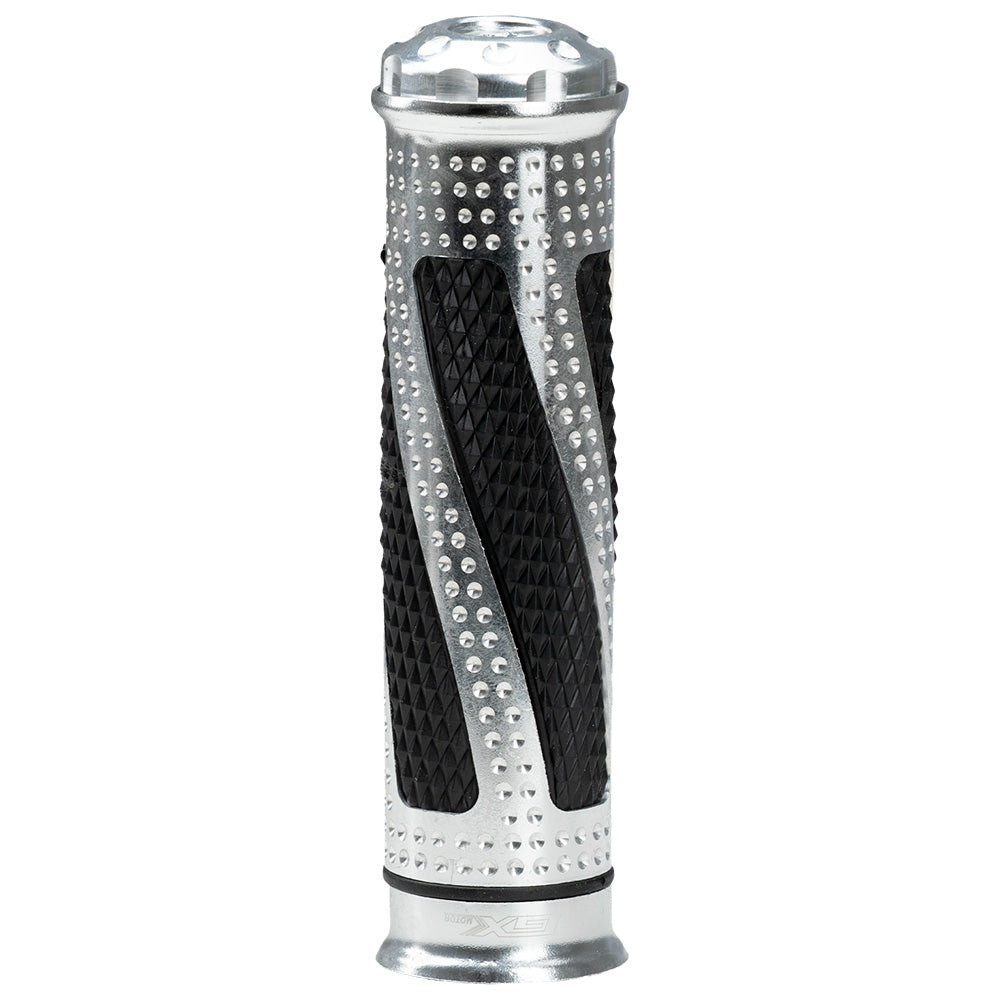 Grips de lujo Silver GX Motor