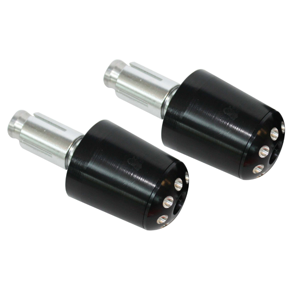 Topes para manubrio en aluminio negro XL-365 GX Motor