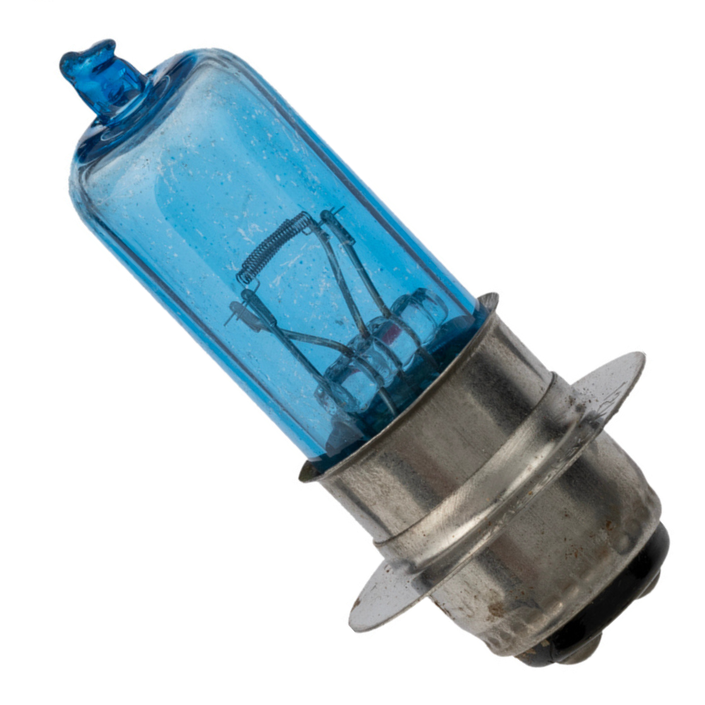 Bombillo farola halógeno Azul 1P Everestt