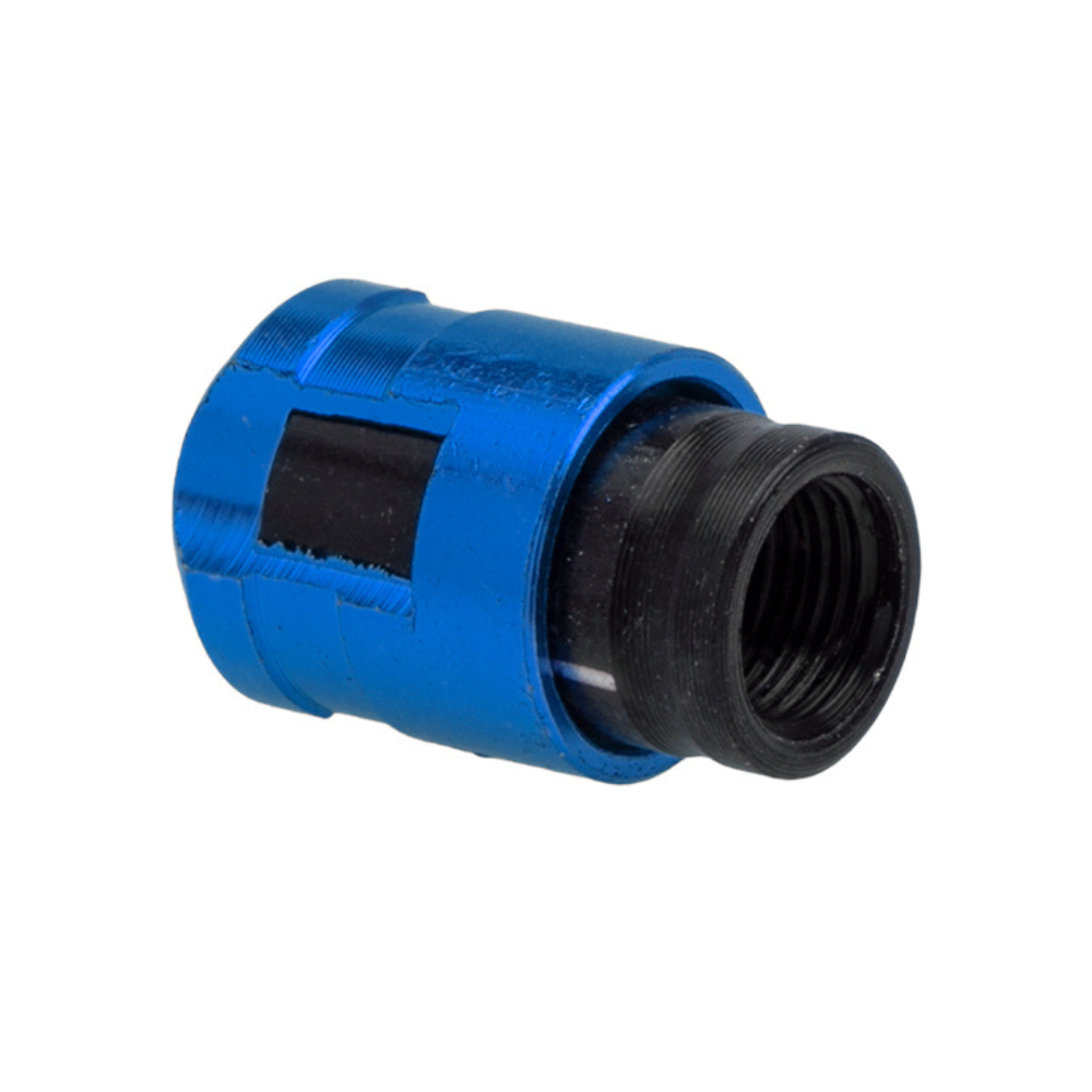 Tapa para Válvula Americana JW1024 Ranurado Azul GX Motor