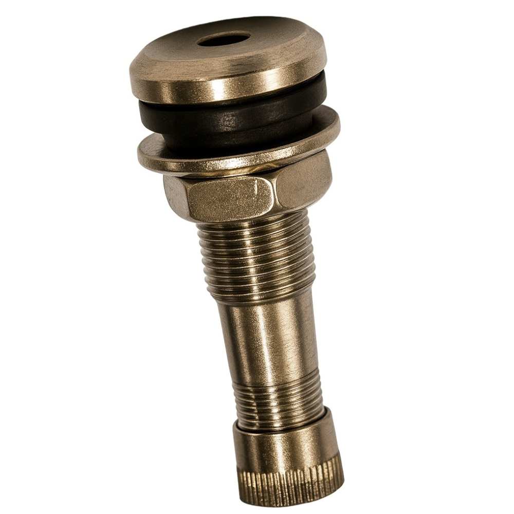 Válvula para Rin Recta Dorada Universal TR416A
