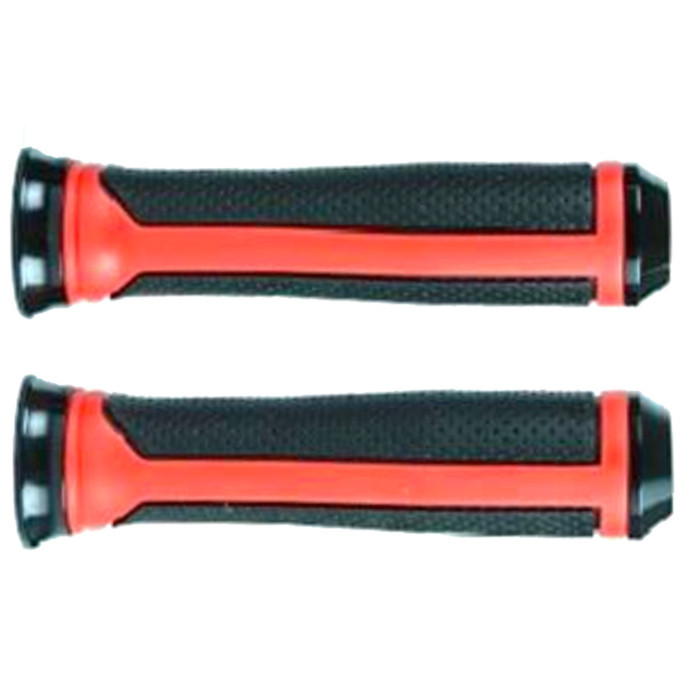 Grips de lujo negro rojo XL-242 Everestt