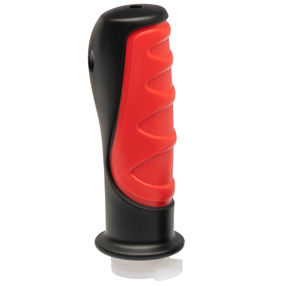 Grips de lujo negro rojo 124MM Everestt