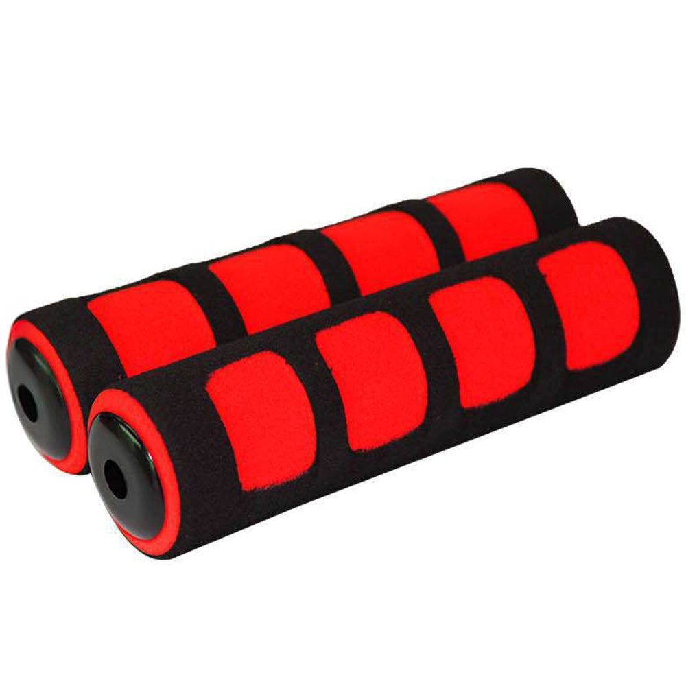 Grips con manillar rojo LF-212 Everestt